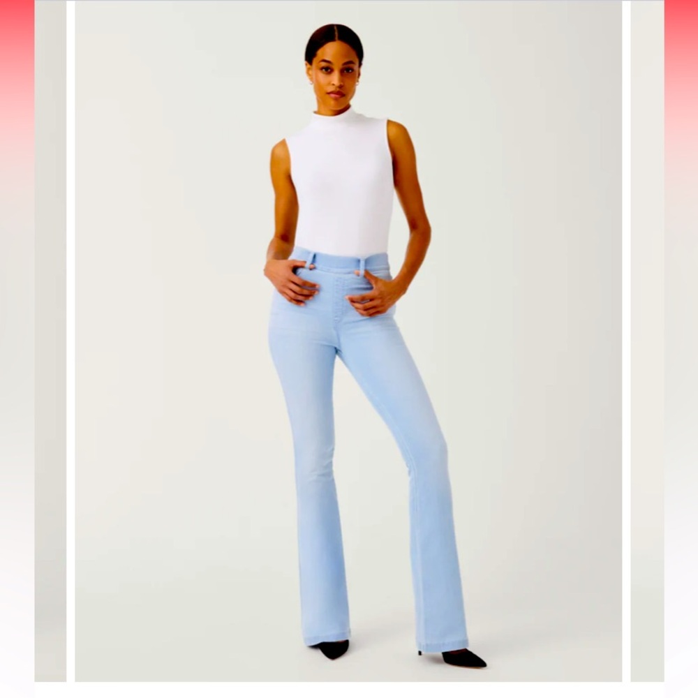 SPANX flare jeans retro it wash Sz S ⭐️NWT⭐️